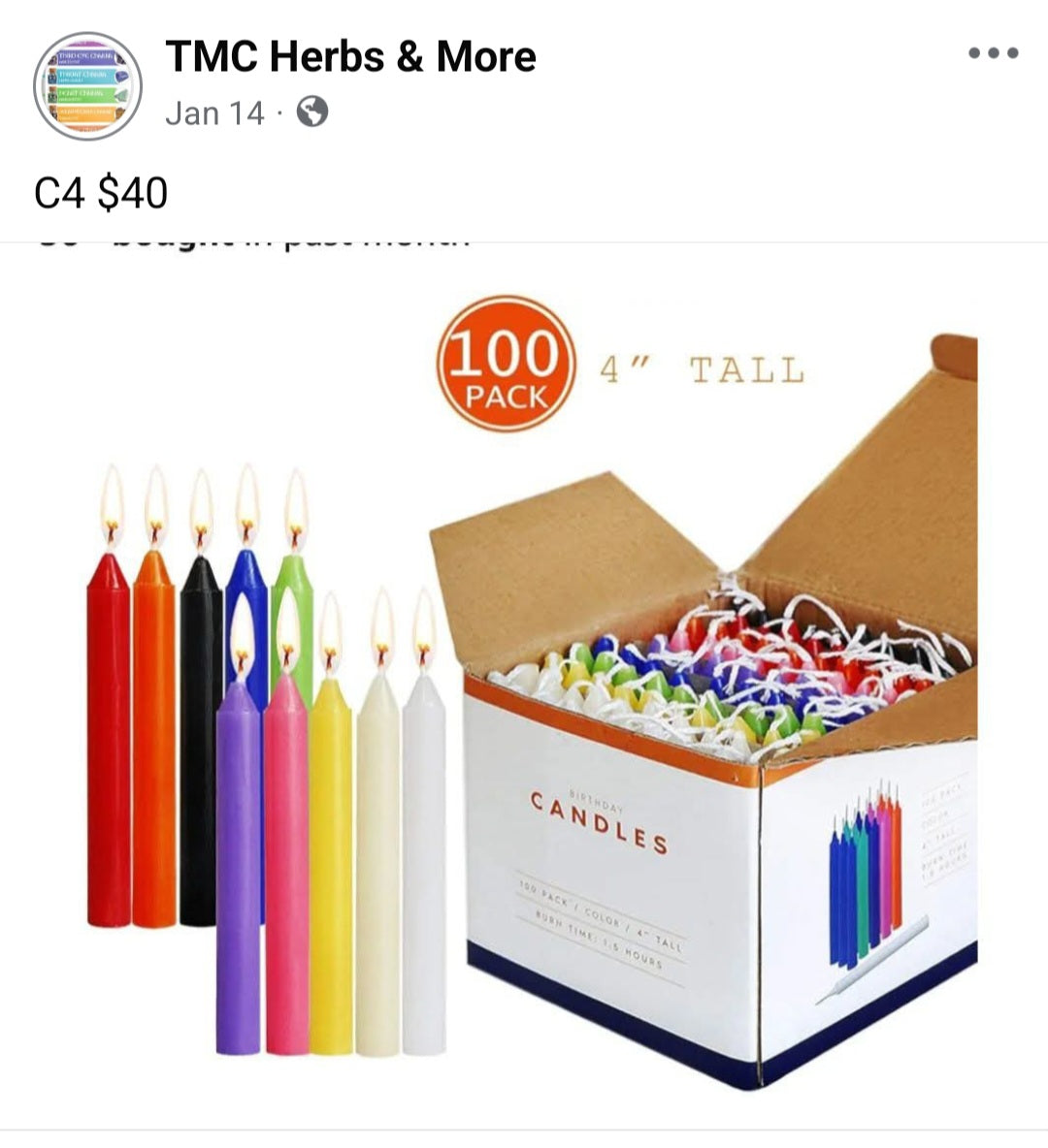 Assaulted candles