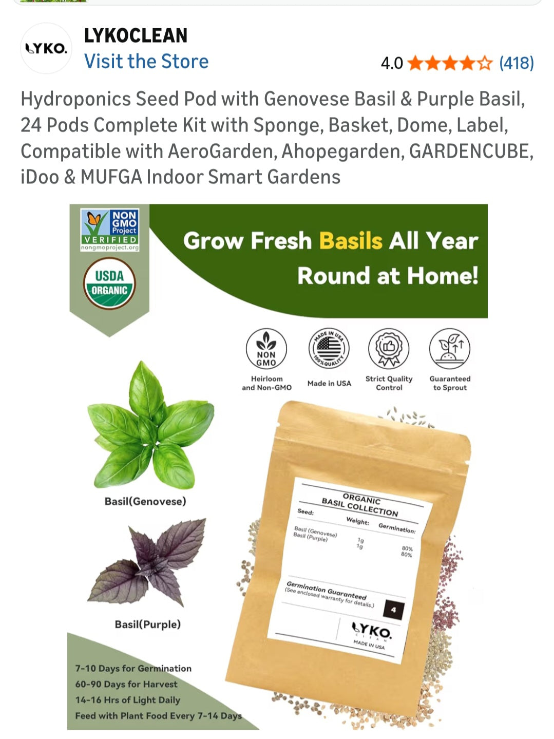 Organic basil p002