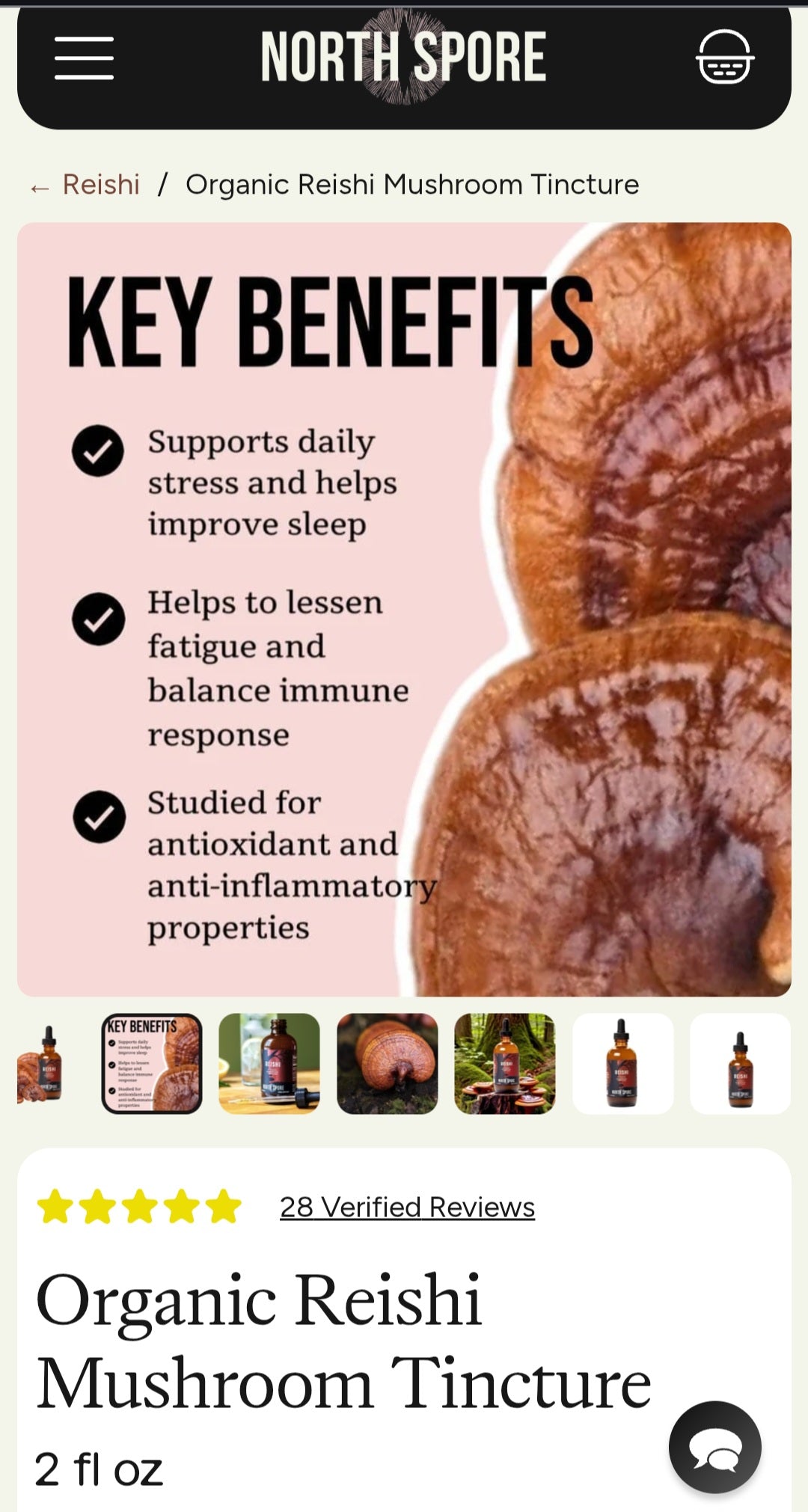 Organic mushroom med 001 rishi